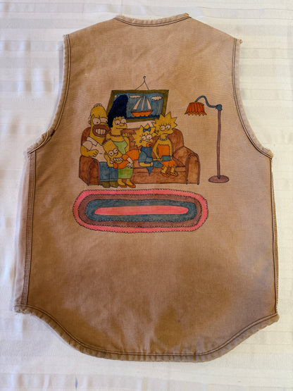 Cartoon Carhartt Vintage Daisy Duck Vest- Extra Small